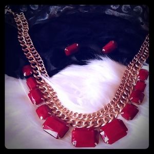 Charming Charlies necklace and earring set